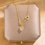 Love Copper Pendant Necklace