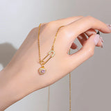 Love Copper Pendant Necklace