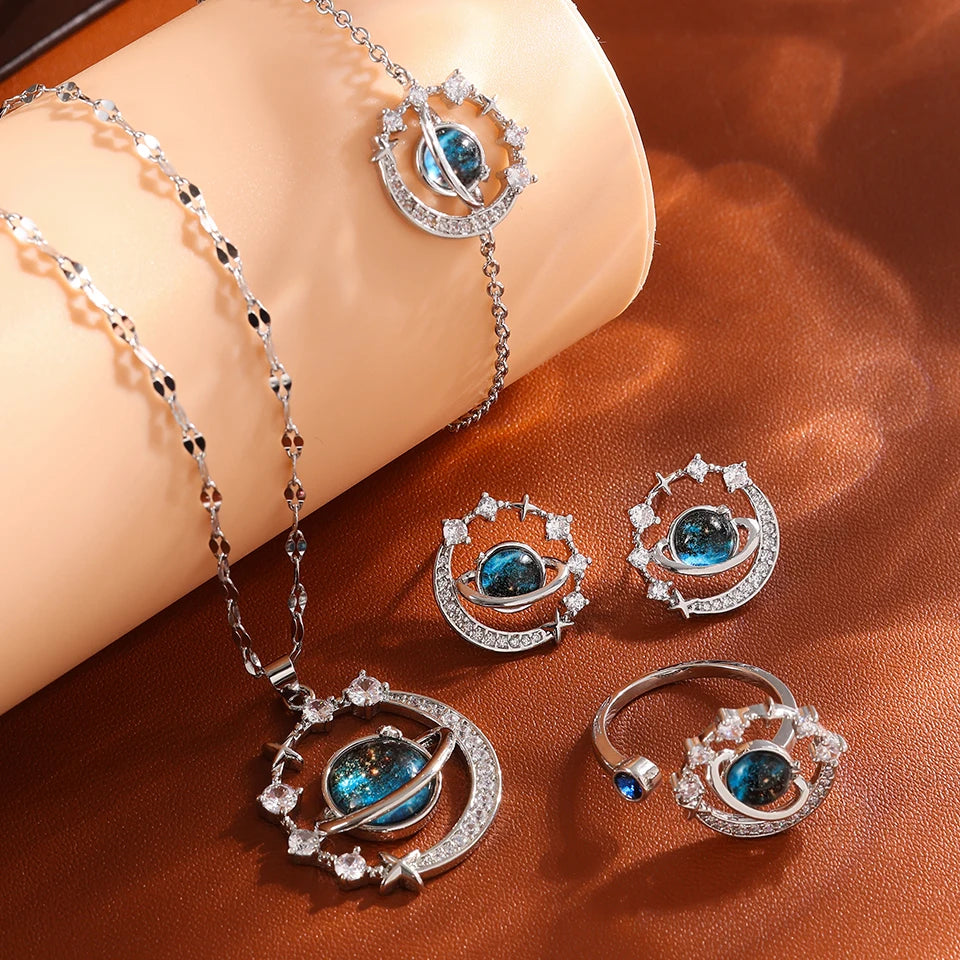 Celestial Pendant Necklace – Multiple Designs