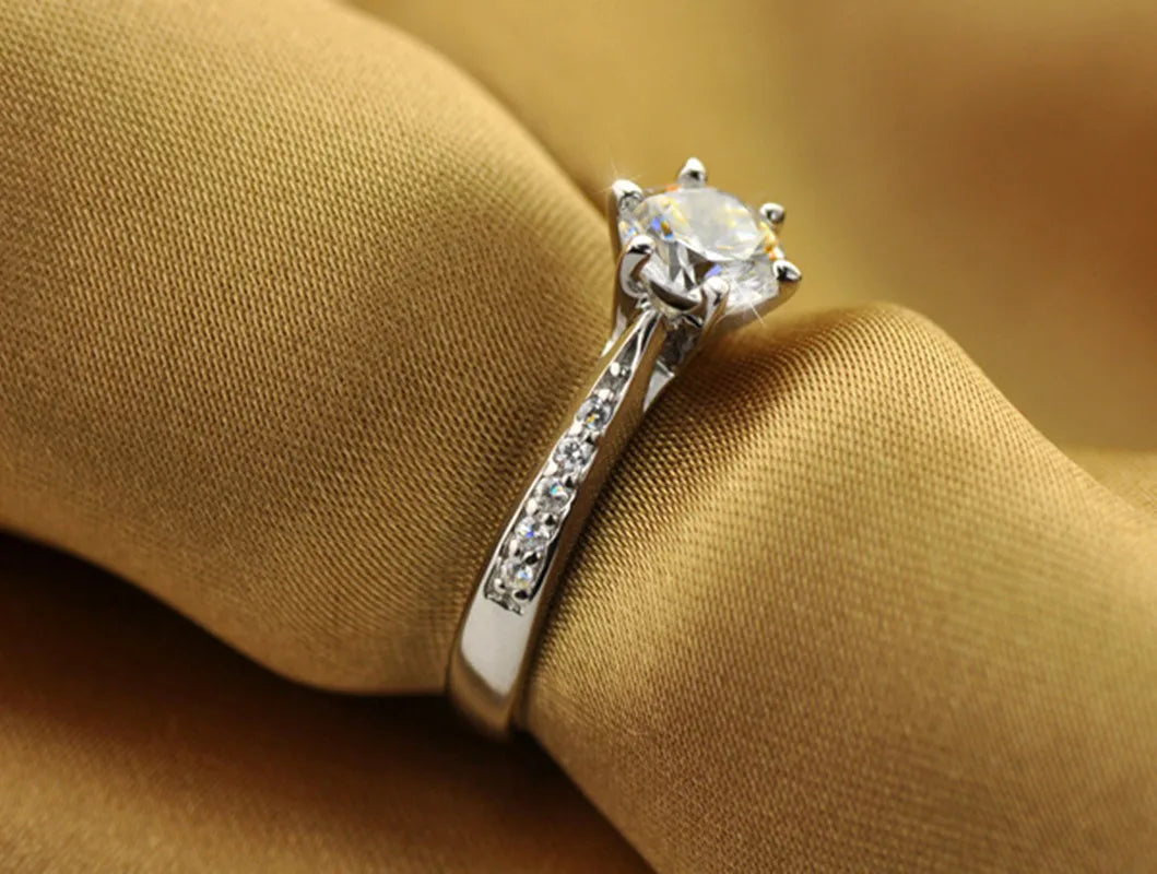 Solitaire Grace Ring