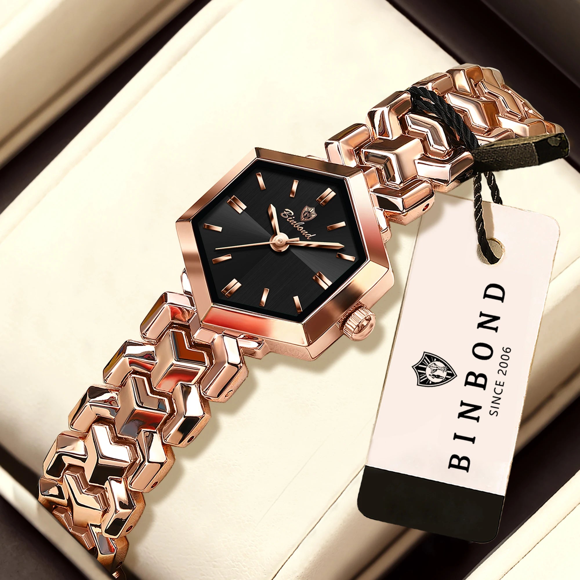 Women’s Elegant Quartz Watch – Timeless Beauty