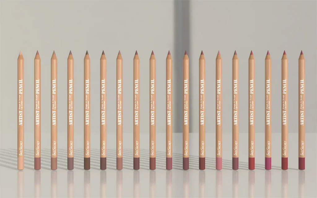 6-Piece Waterproof Lip Liner Set – 6 Colors