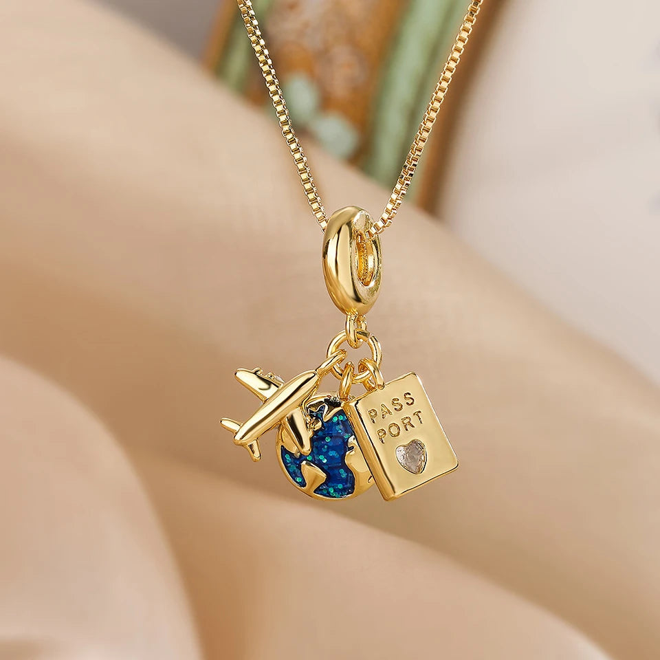 Celestial Pendant Necklace – Multiple Designs