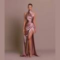 Celeste Halter Maxi Dress