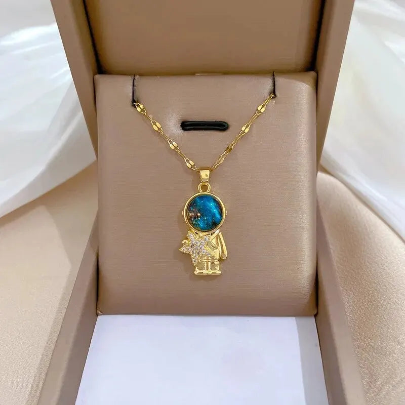 Celestial Pendant Necklace – Multiple Designs