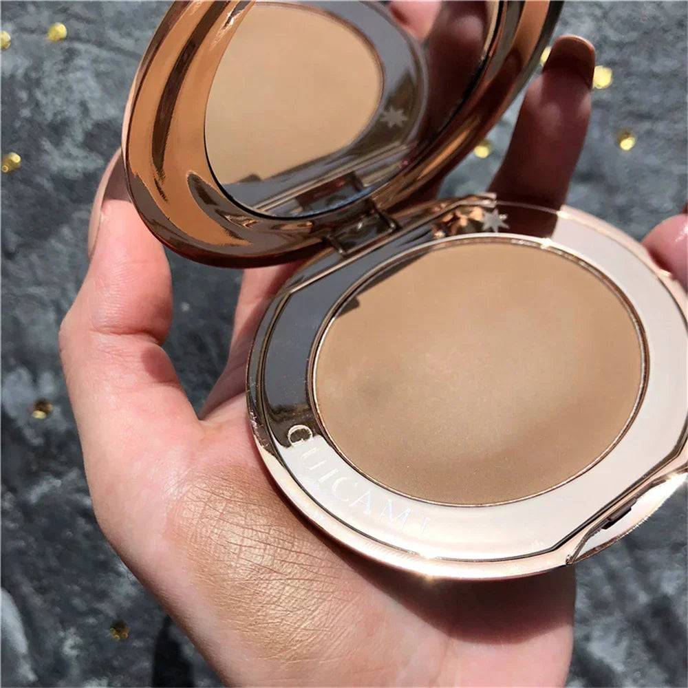 3D Contour & Bronzer Palette with Mirror
