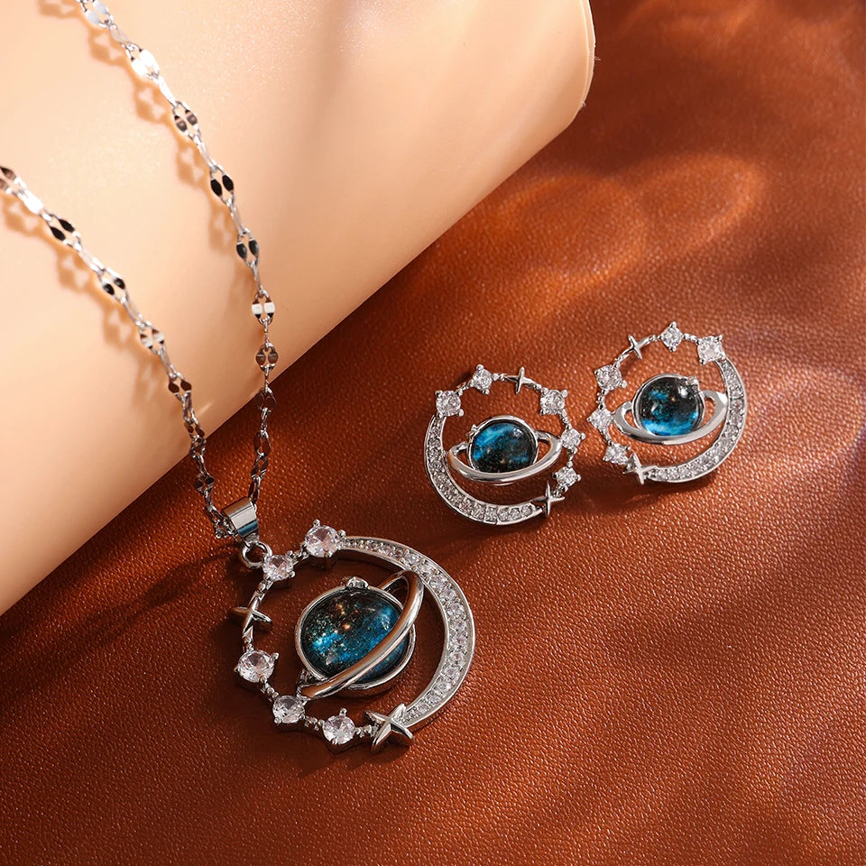 Celestial Pendant Necklace – Multiple Designs
