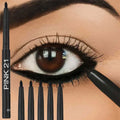 5-Piece Waterproof Eyeliner Pencil Set
